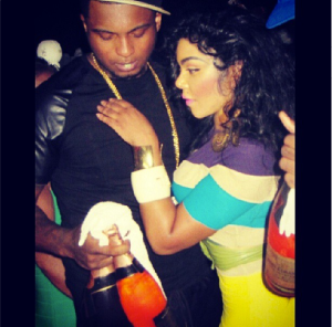kim baby daddy