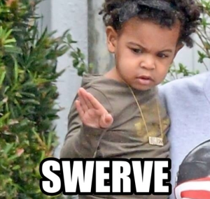 blue ivy hair