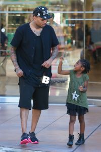 Chris Brown at The Grove