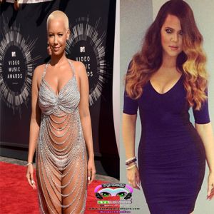 amber rose khloe k featured