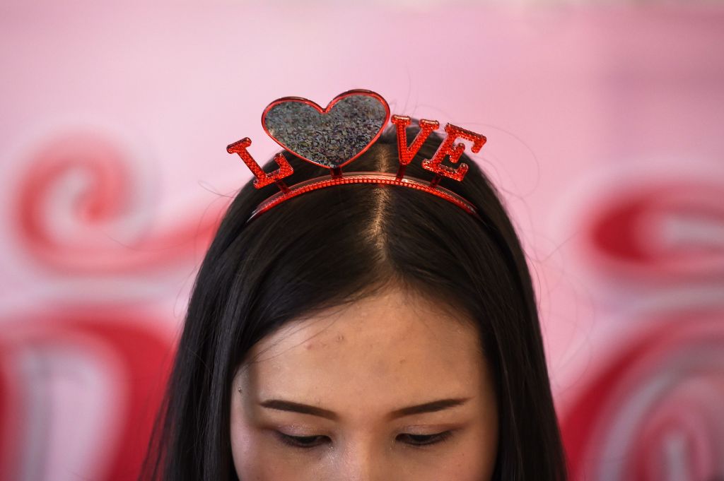 THAILAND-VALENTINES-DAY