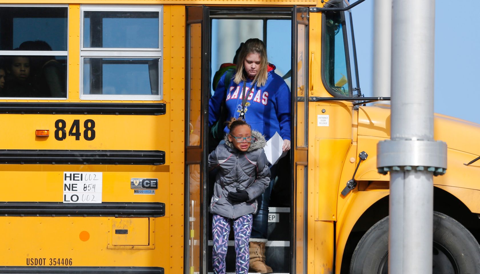 School bus crash in Wichita