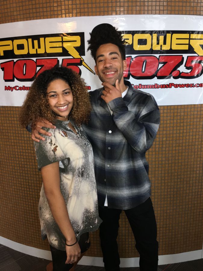 KYLE Visits Power 107.5