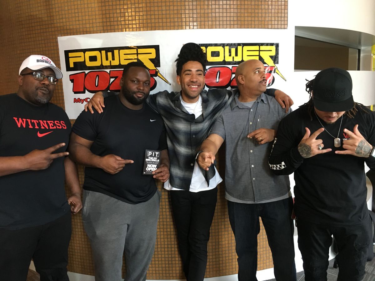 KYLE Visits Power 107.5