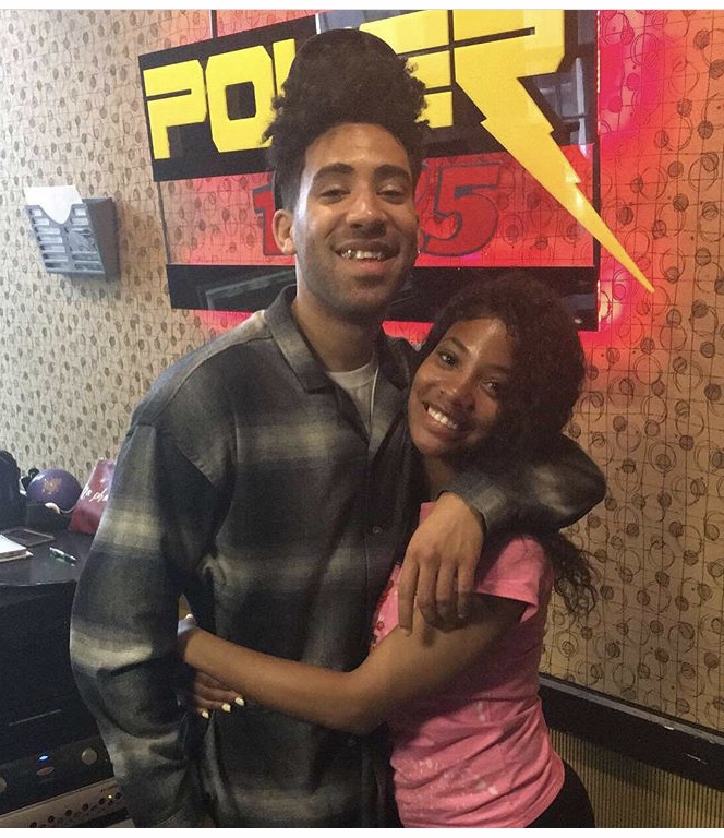KYLE Visits Power 107.5