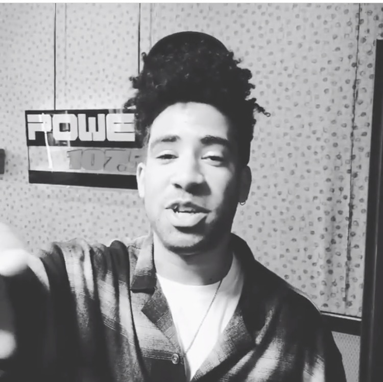 KYLE at Power 107.5 Studios