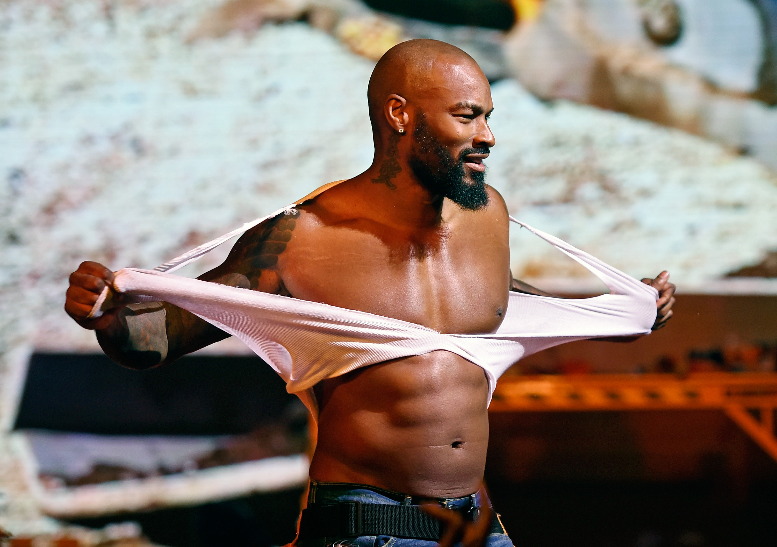 Model Tyson Beckford Begins Celebrity Guest Host In Residency With The Chippendales At The Rio In Las Vegas