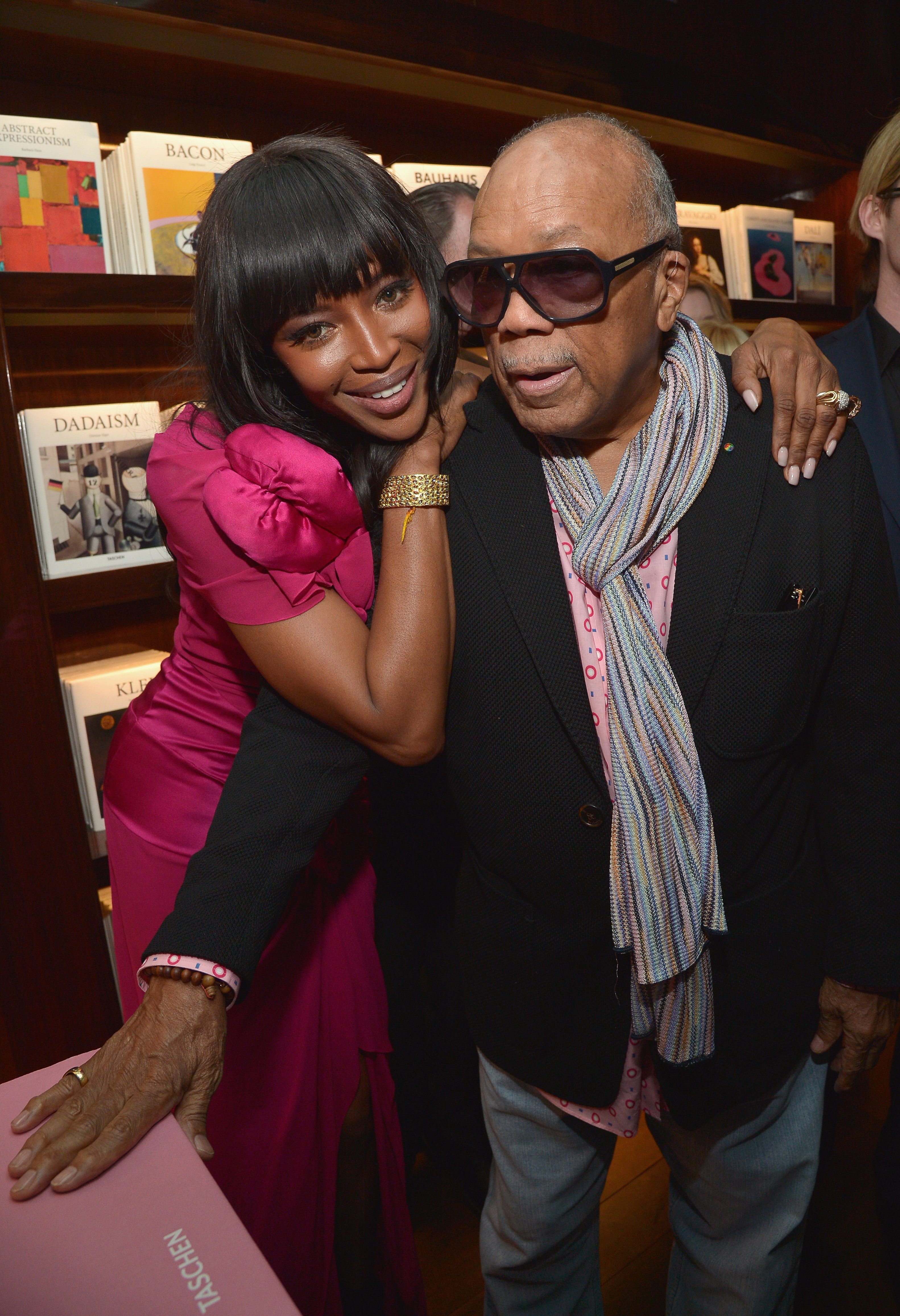 Naomi Campbell And Benedikt Taschen Celebrate The Los Angeles Launch Of 'Naomi' At Taschen Beverly Hills