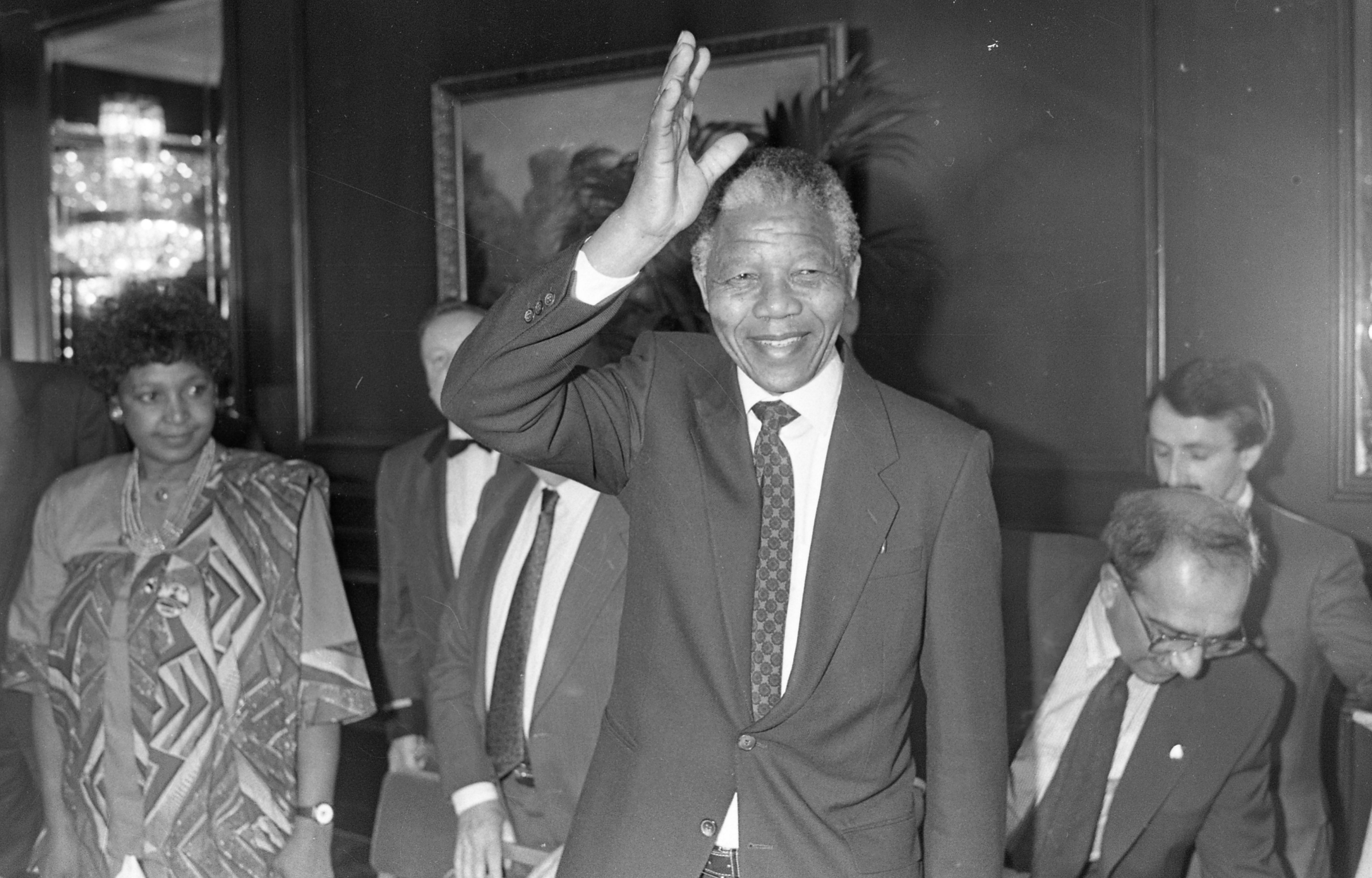 Nelson Mandela's visit to Ireland 1990