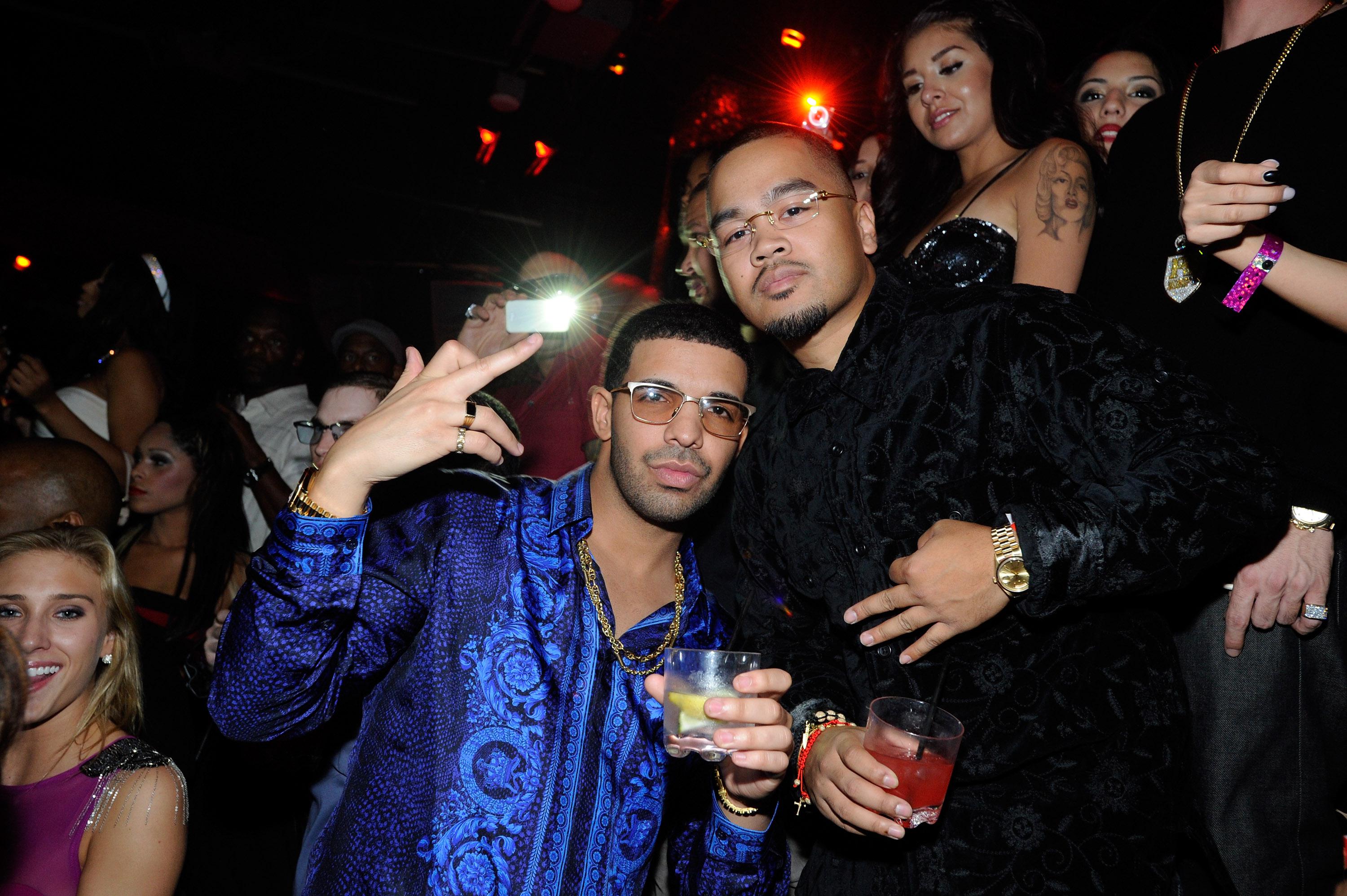 Drake Celebrates His 25th Birthday At TAO With Martini Moscato d'Asti
