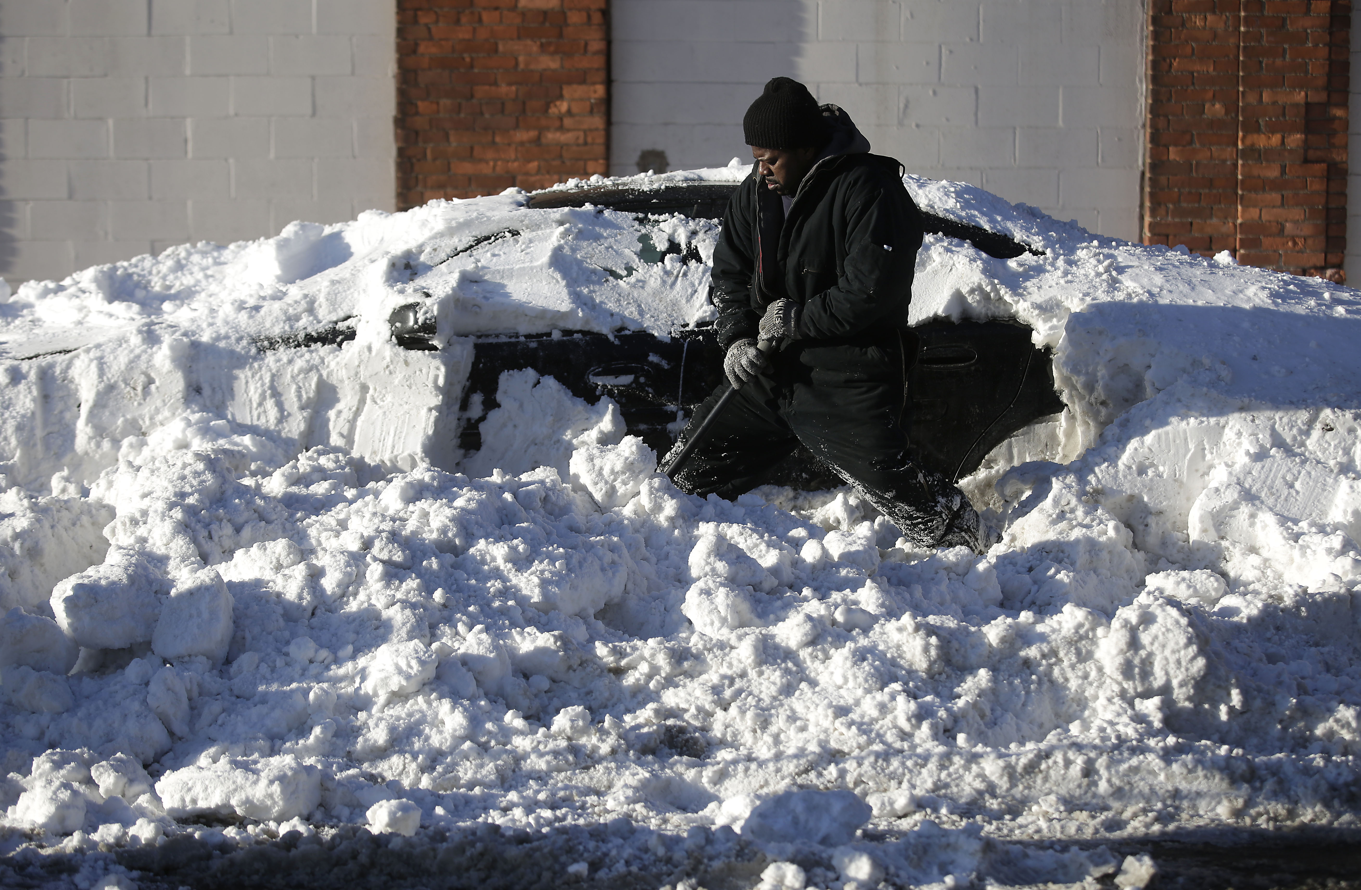 Detroit Area Walloped With Over A Foot Of Snow From Latest Winter Storm