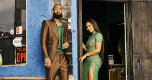 Lauren London and Nipsey Hussle