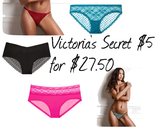 Victoria Secret $5 for $27.50