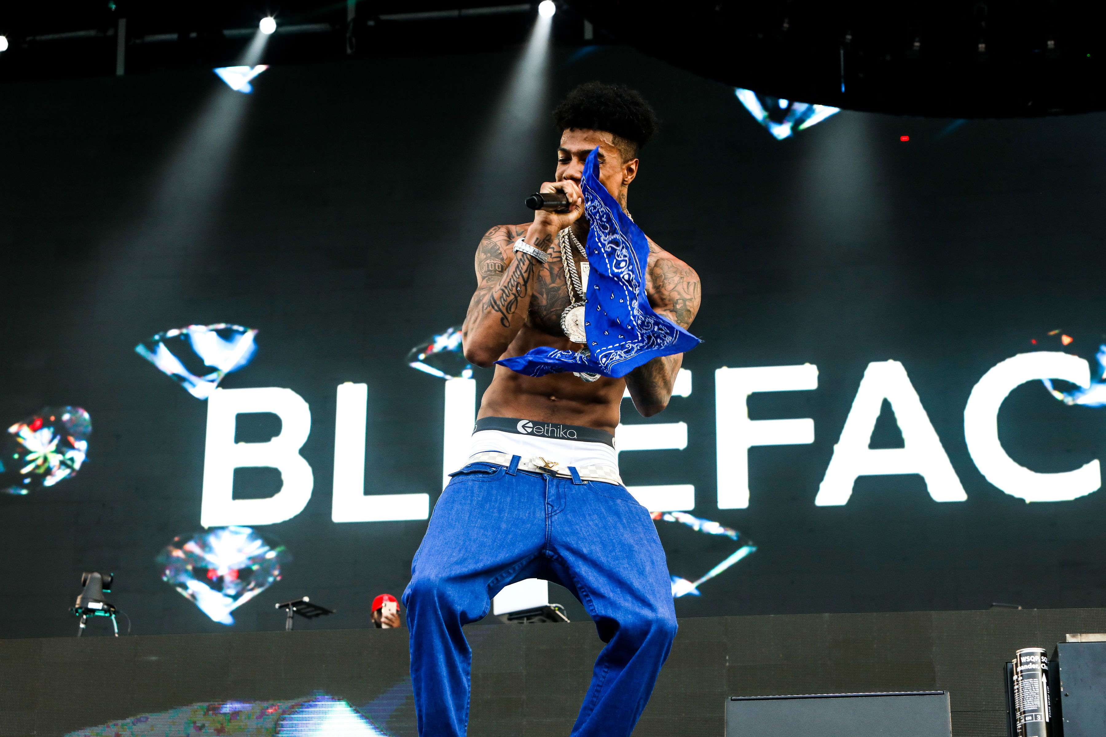 Blueface at Rolling Loud Miami