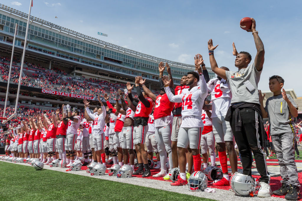 COLLEGE FOOTBALL: APR 13 Ohio State Spring Game