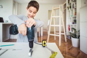 Boy carpenter