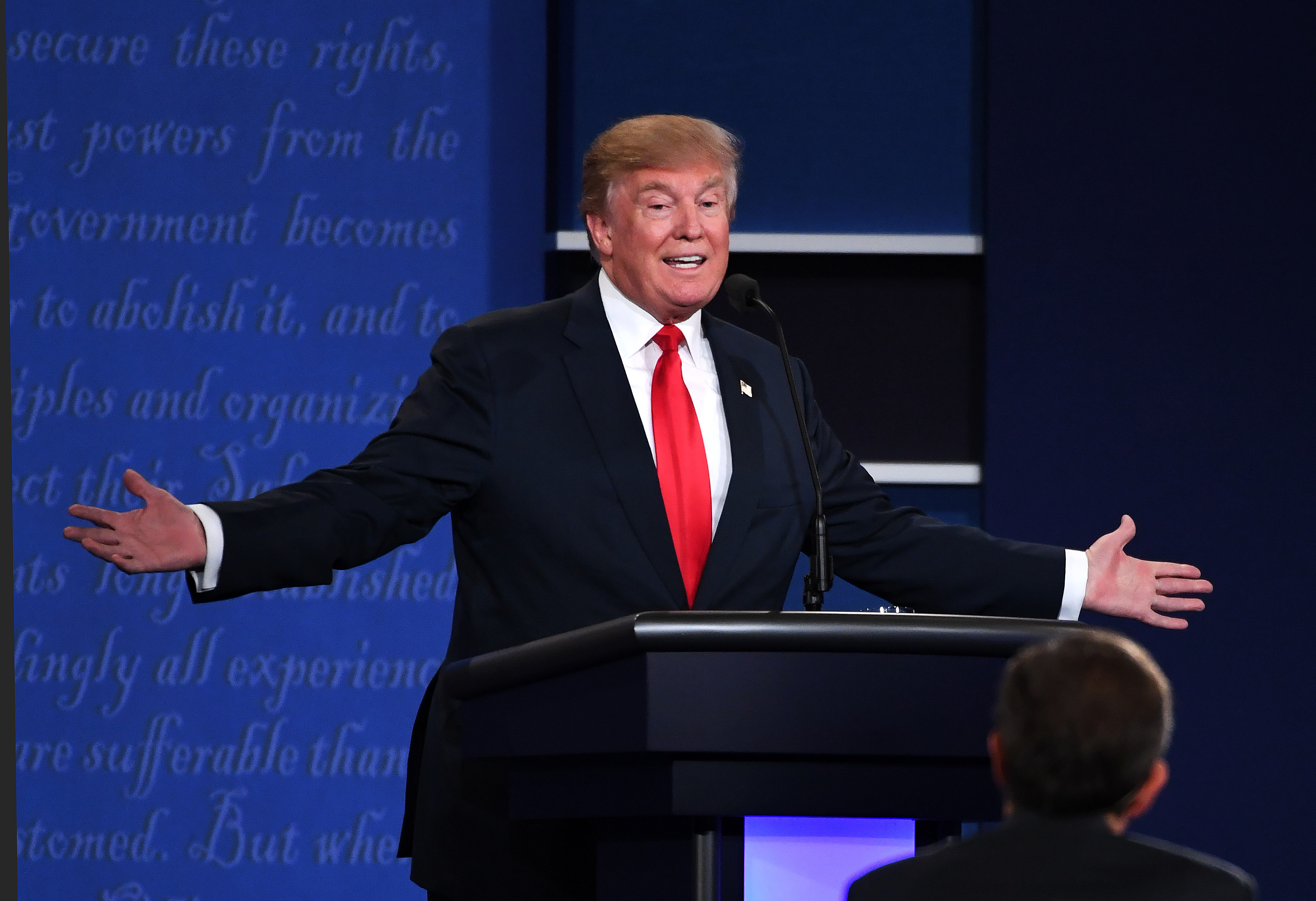 The third and final presidential debate at the University of Nevada Las Vegas (UNLV)