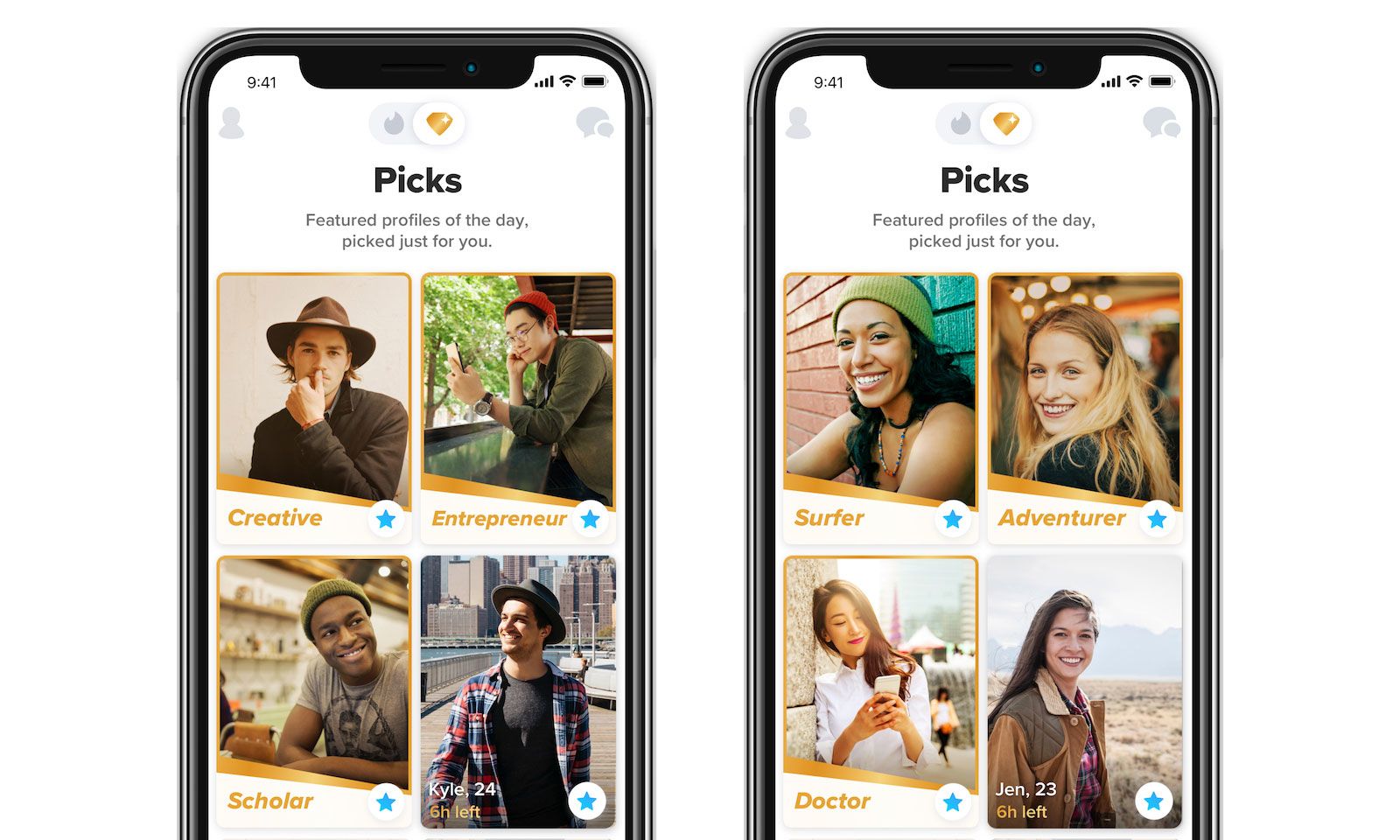 Tinder 'Picks" Feature