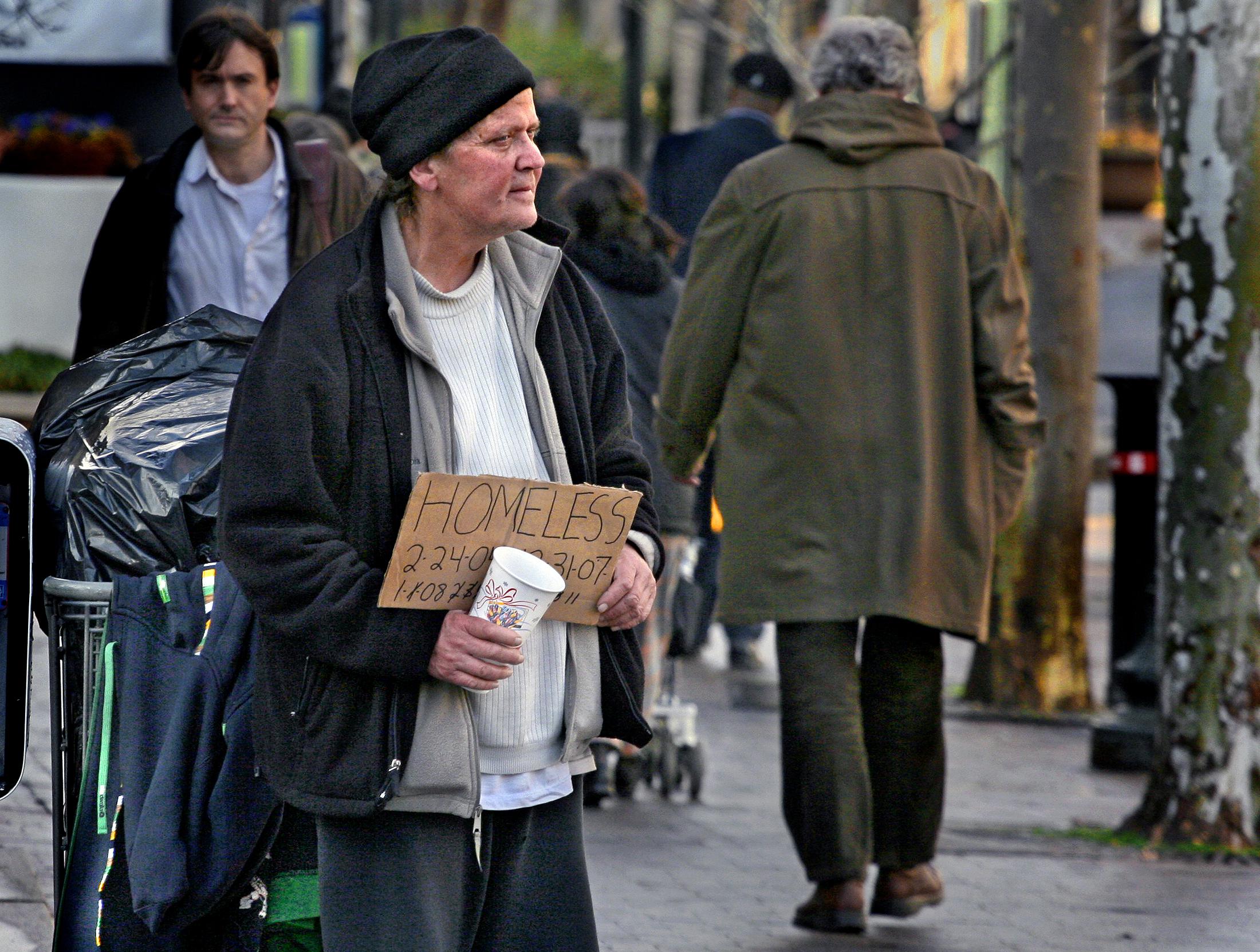 ME-Homeless Photos by Michael Williamson NEG#197162 1/11/08: