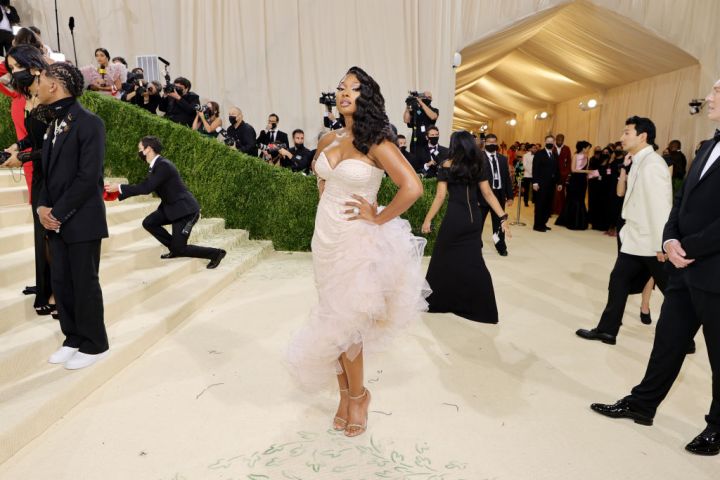 Megan Thee Stallion wearing Coach