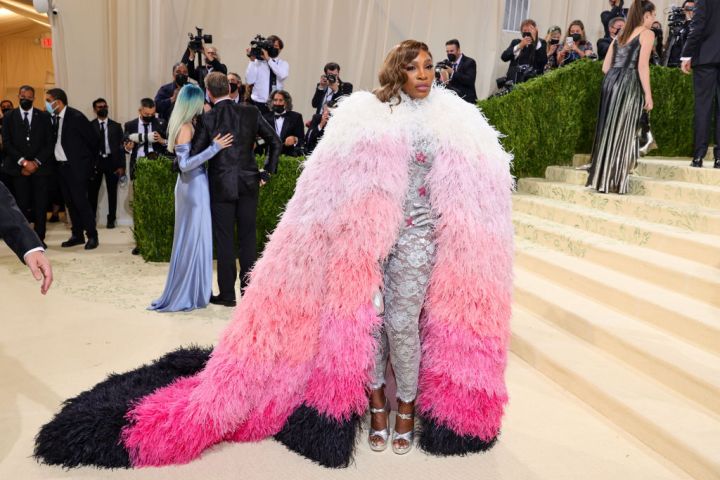 Serena Williams wearing Gucci