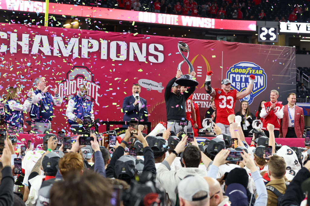 COLLEGE FOOTBALL: JAN 10 CFP Semifinal Cotton Bowl Classic - Ohio State vs Texas