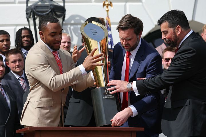 President Trump Congratulates 2025 College Football National Champion Ohio State University Team